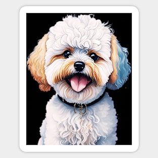 Bichon Frise Dog Sticker